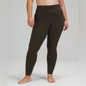 Olive Super High Rise Align Leggings